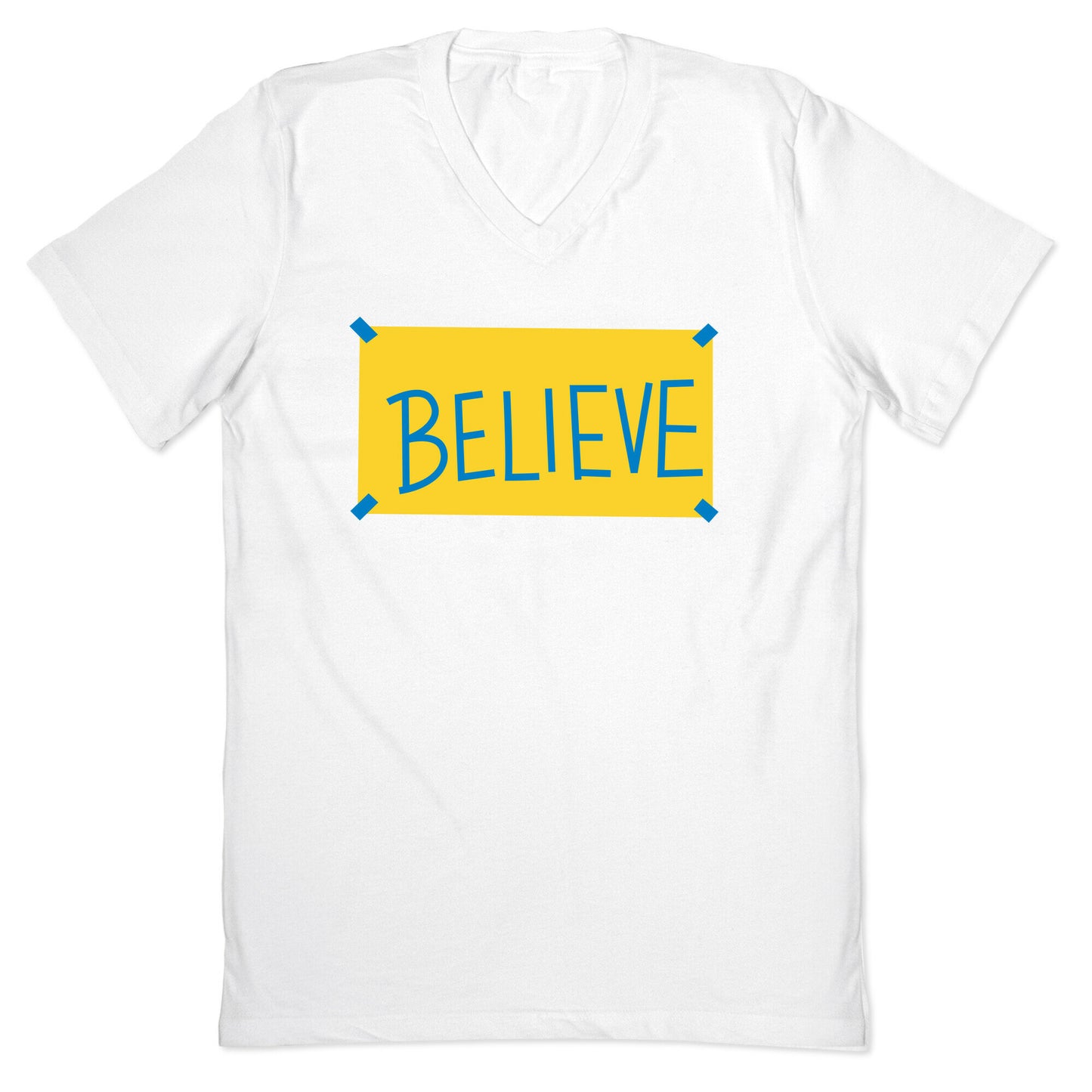 Believe Locker Room Poster V-Neck