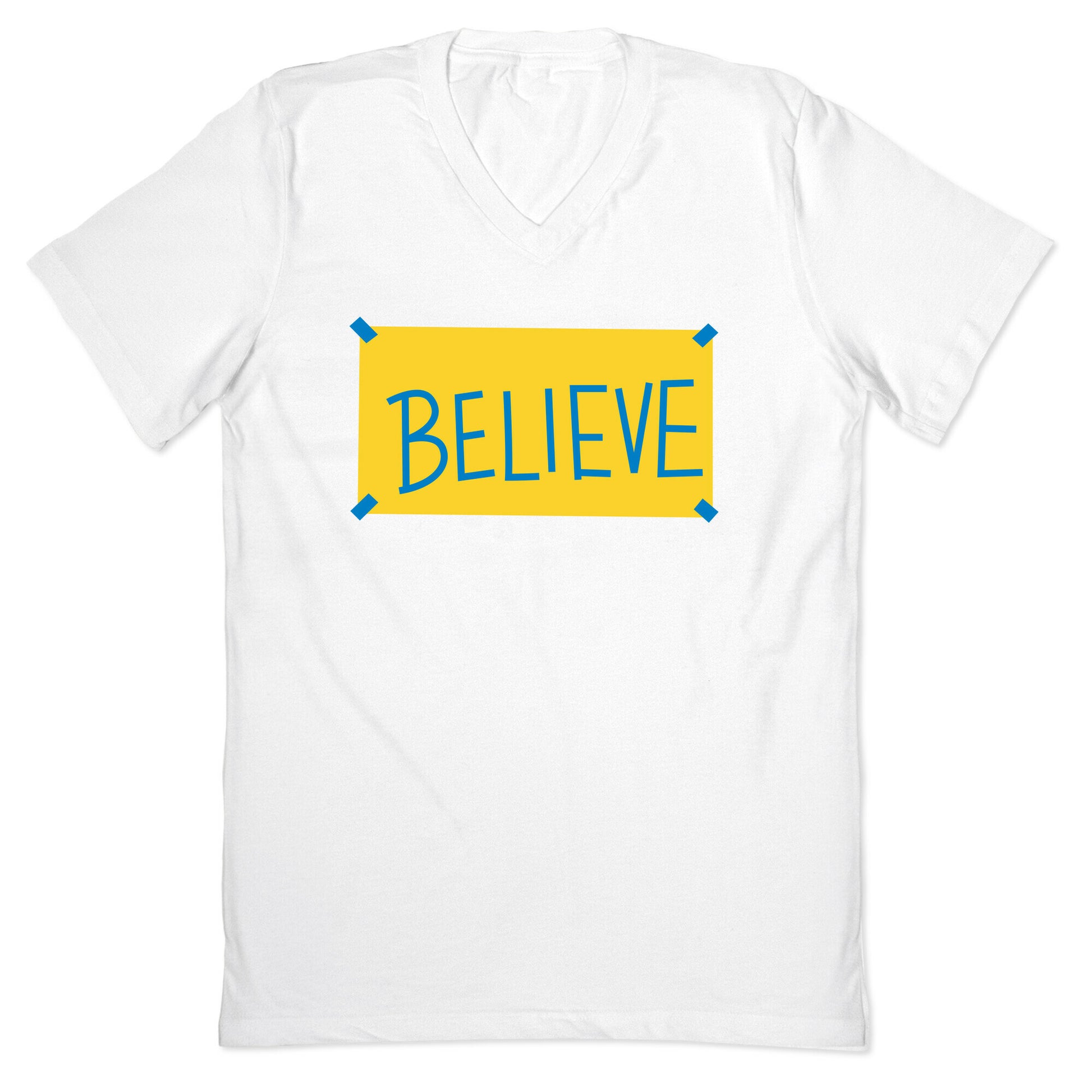Believe Locker Room Poster V-Neck