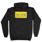 Believe Locker Room Poster Hoodie