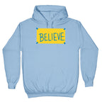 Believe Locker Room Poster Hoodie