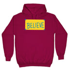 Believe Locker Room Poster Hoodie