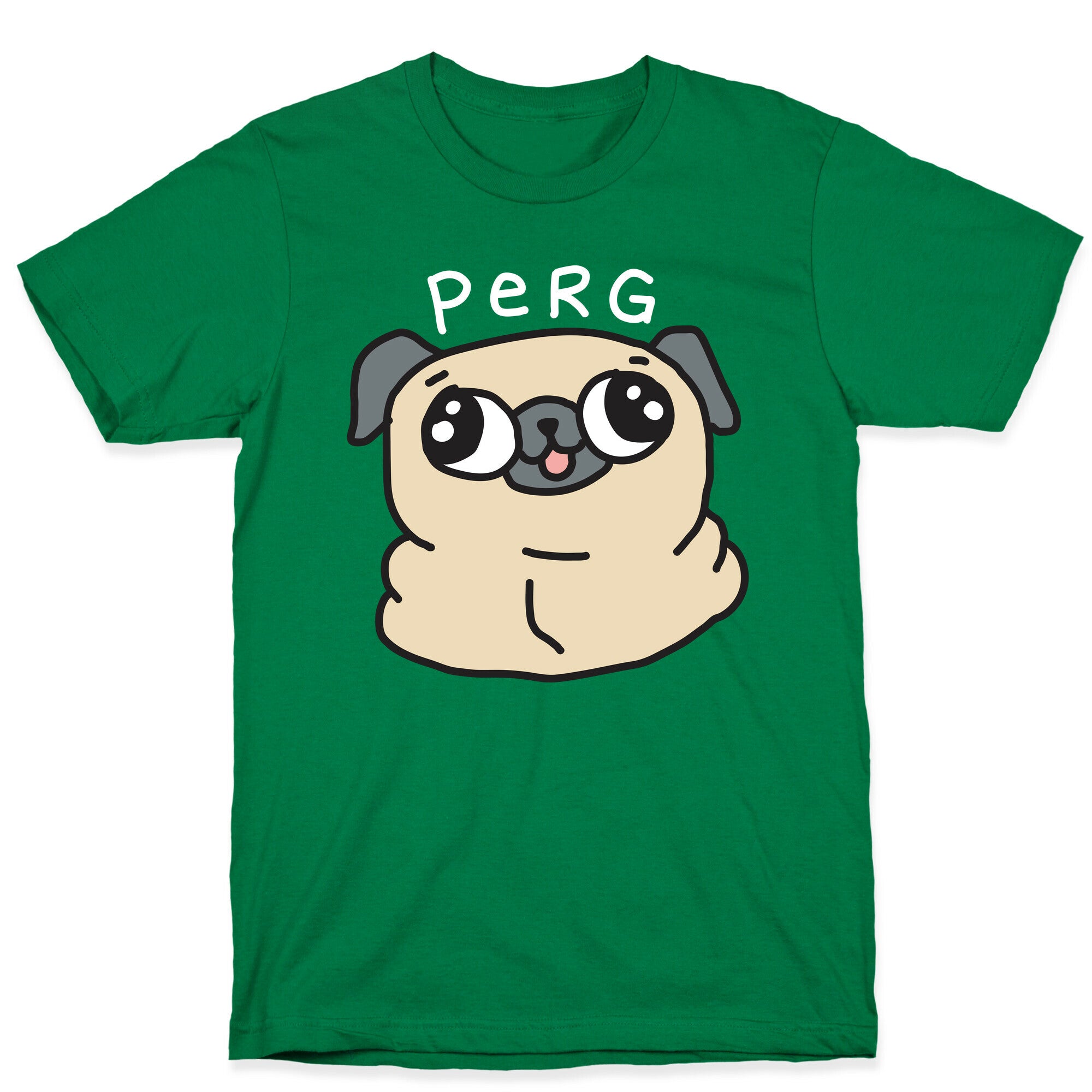 Perg Derpy Pug T-Shirt
