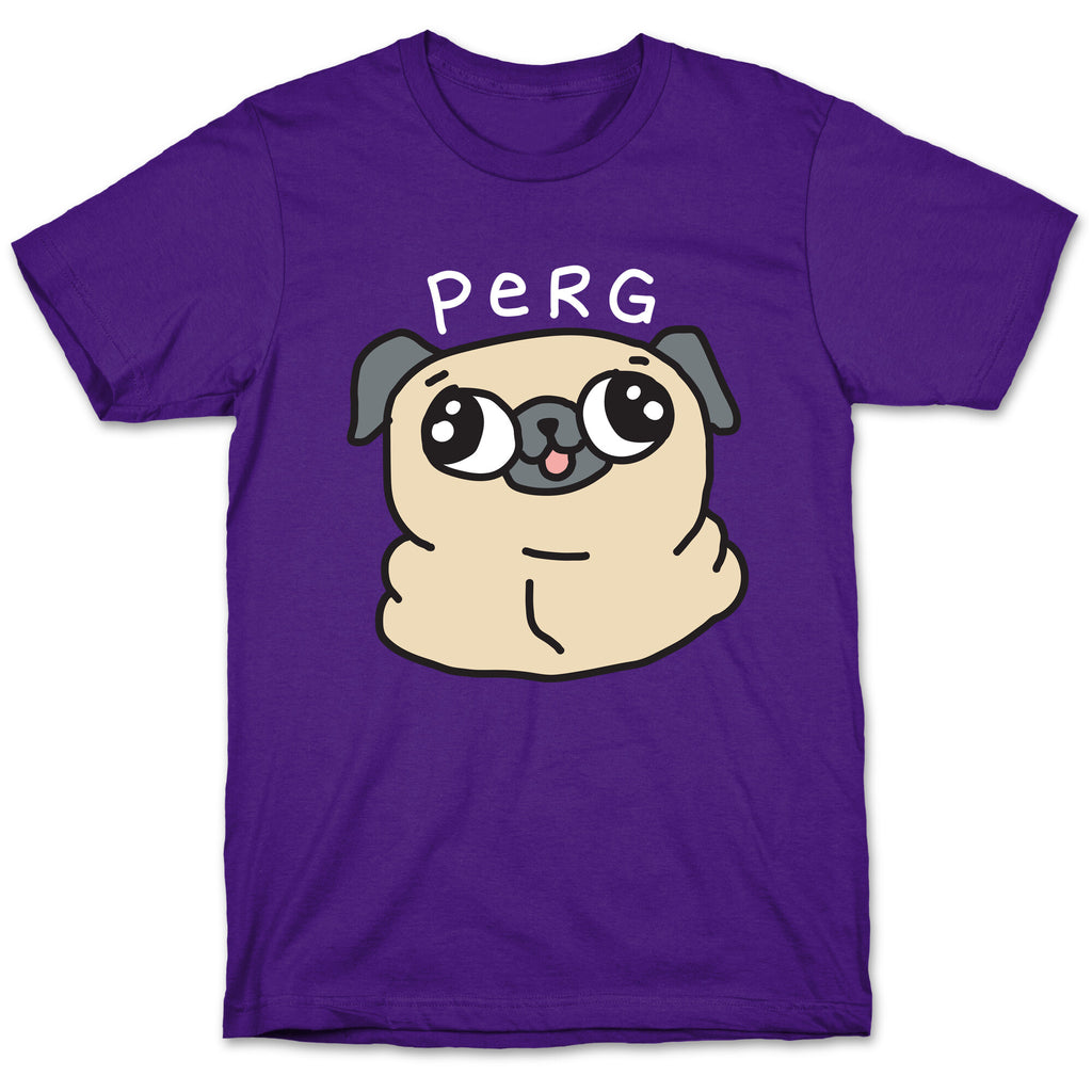 Perg Derpy Pug T-Shirt
