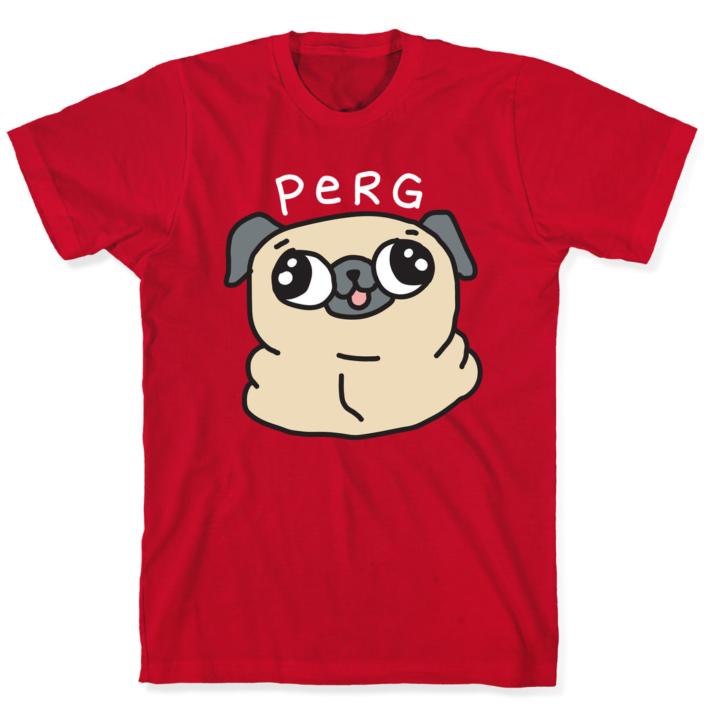 Perg Derpy Pug T-Shirt