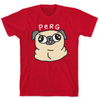Perg Derpy Pug T-Shirt