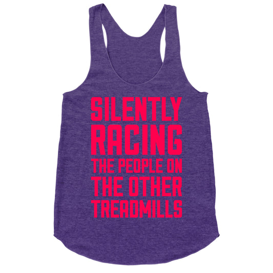 Silently Racing Racerback Tank