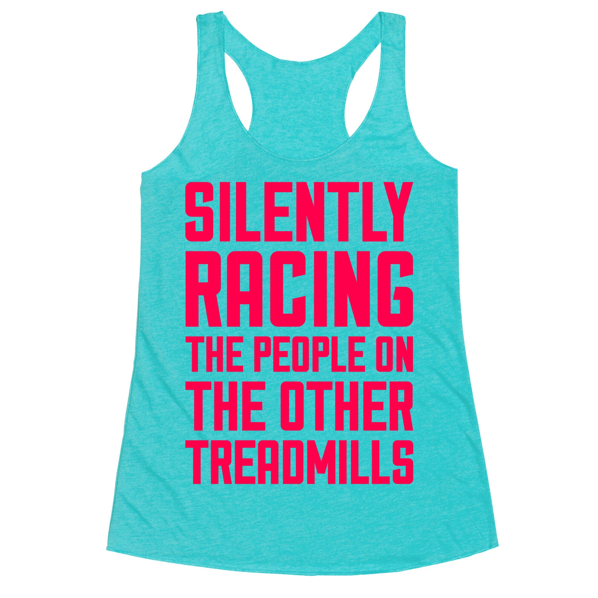 Silently Racing Racerback Tank