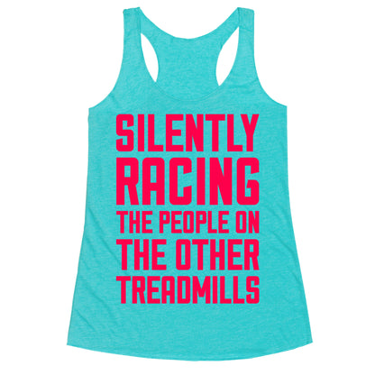 Silently Racing Racerback Tank