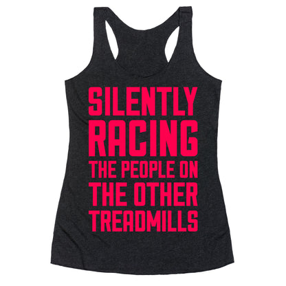 Silently Racing Racerback Tank