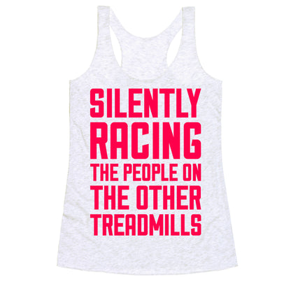 Silently Racing Racerback Tank