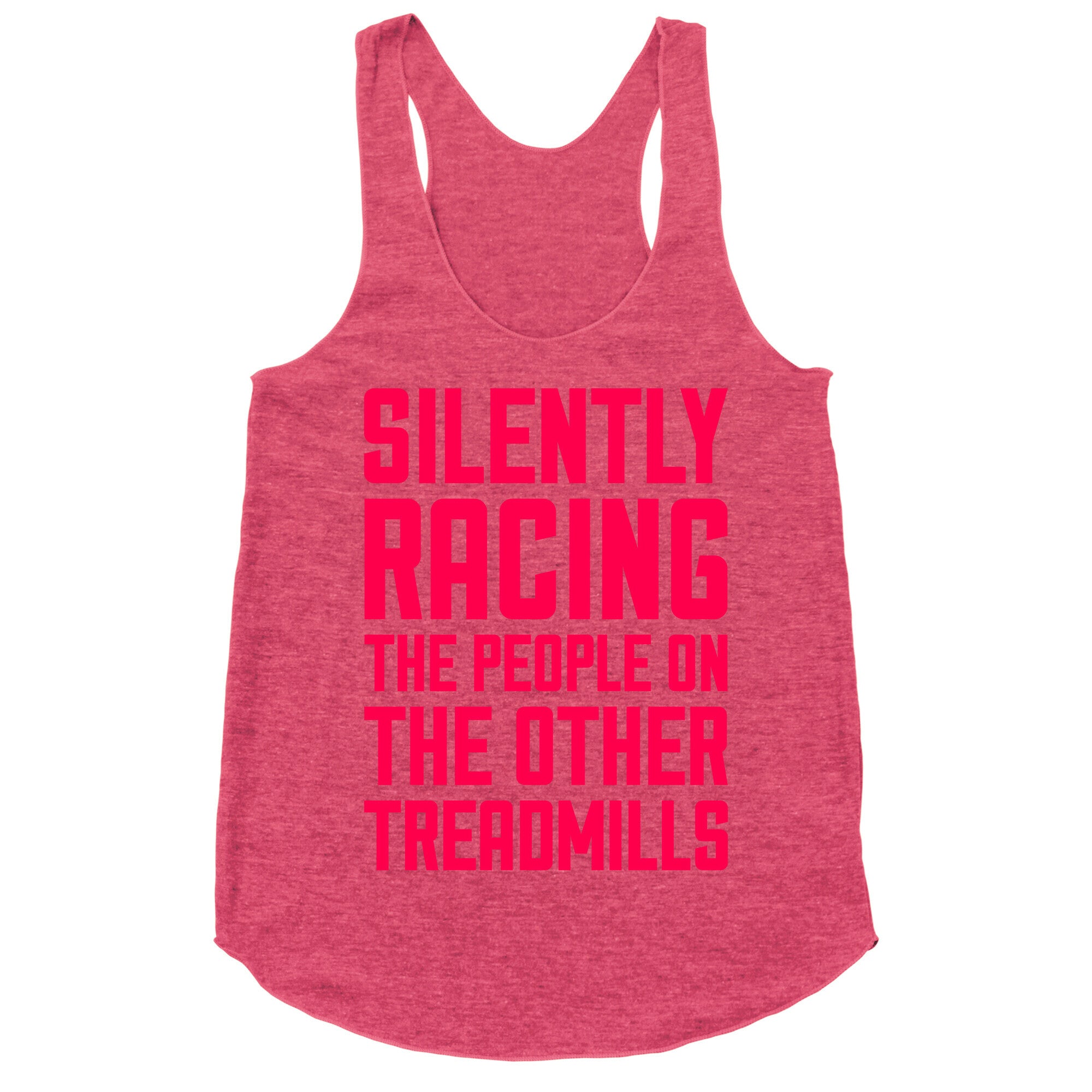 Silently Racing Racerback Tank