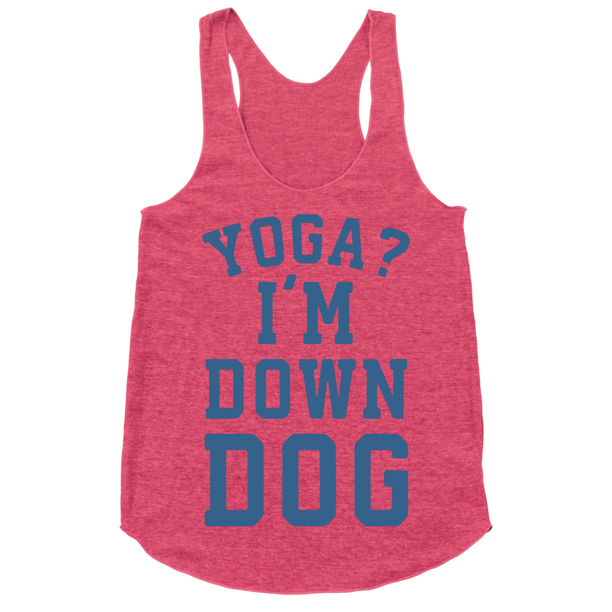 Yoga I'm Down Dog Racerback Tank