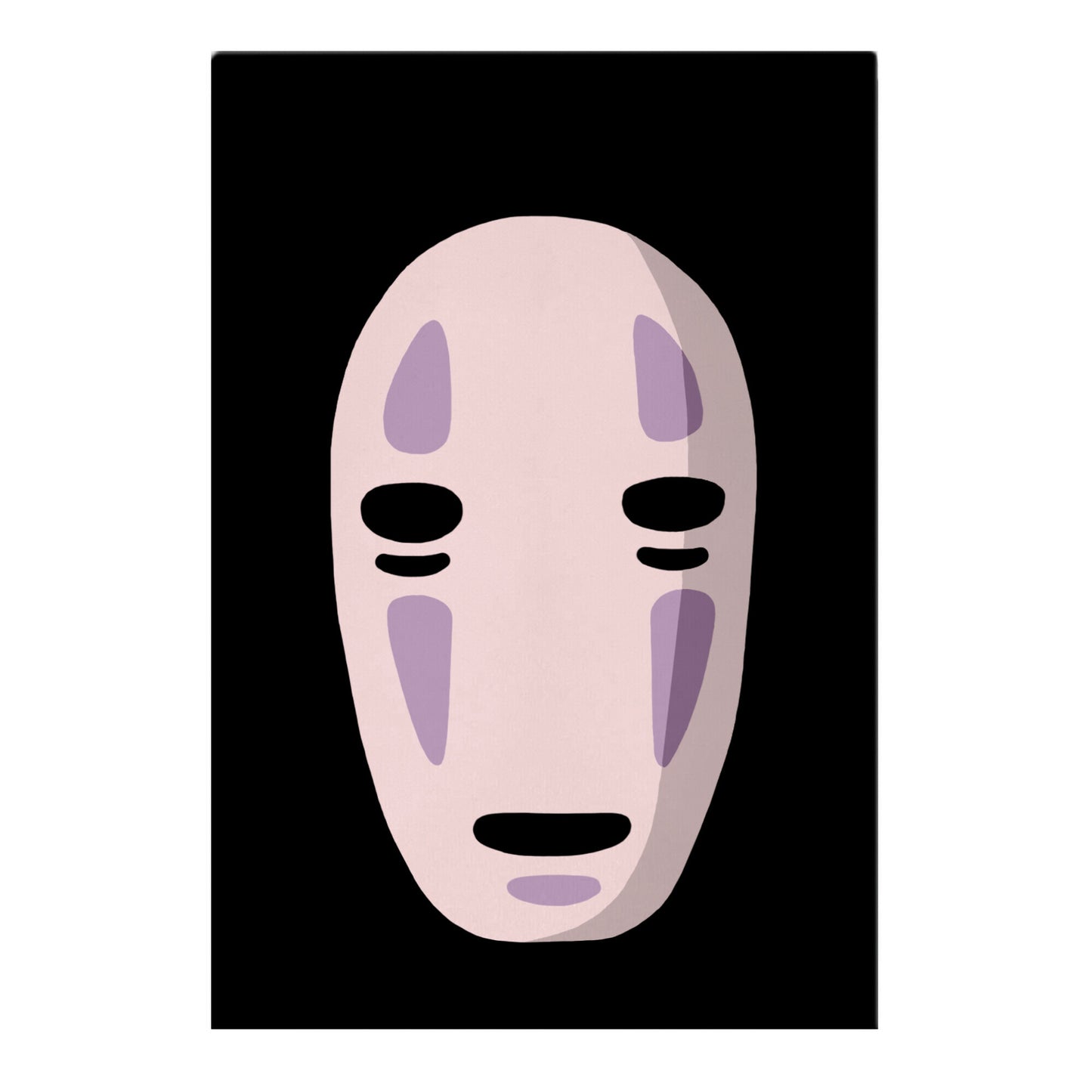 No Face Garden Flag