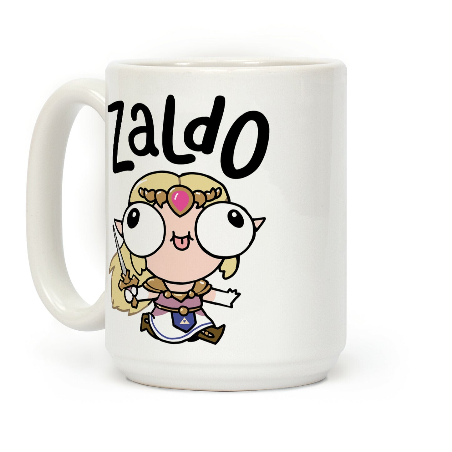 Derpy Zelda Zaldo Coffee Mug