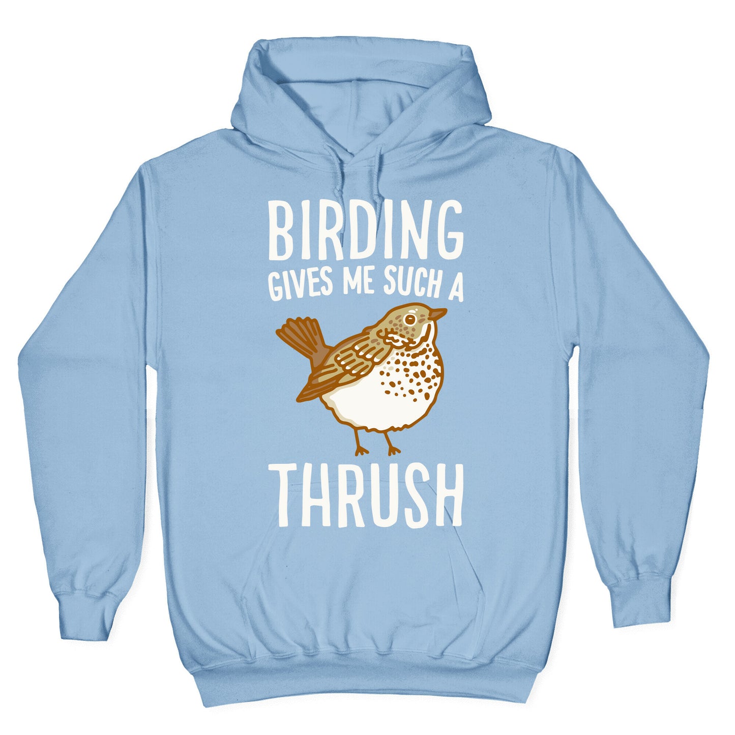 Birding Gives Me Such A Thrush Hoodie