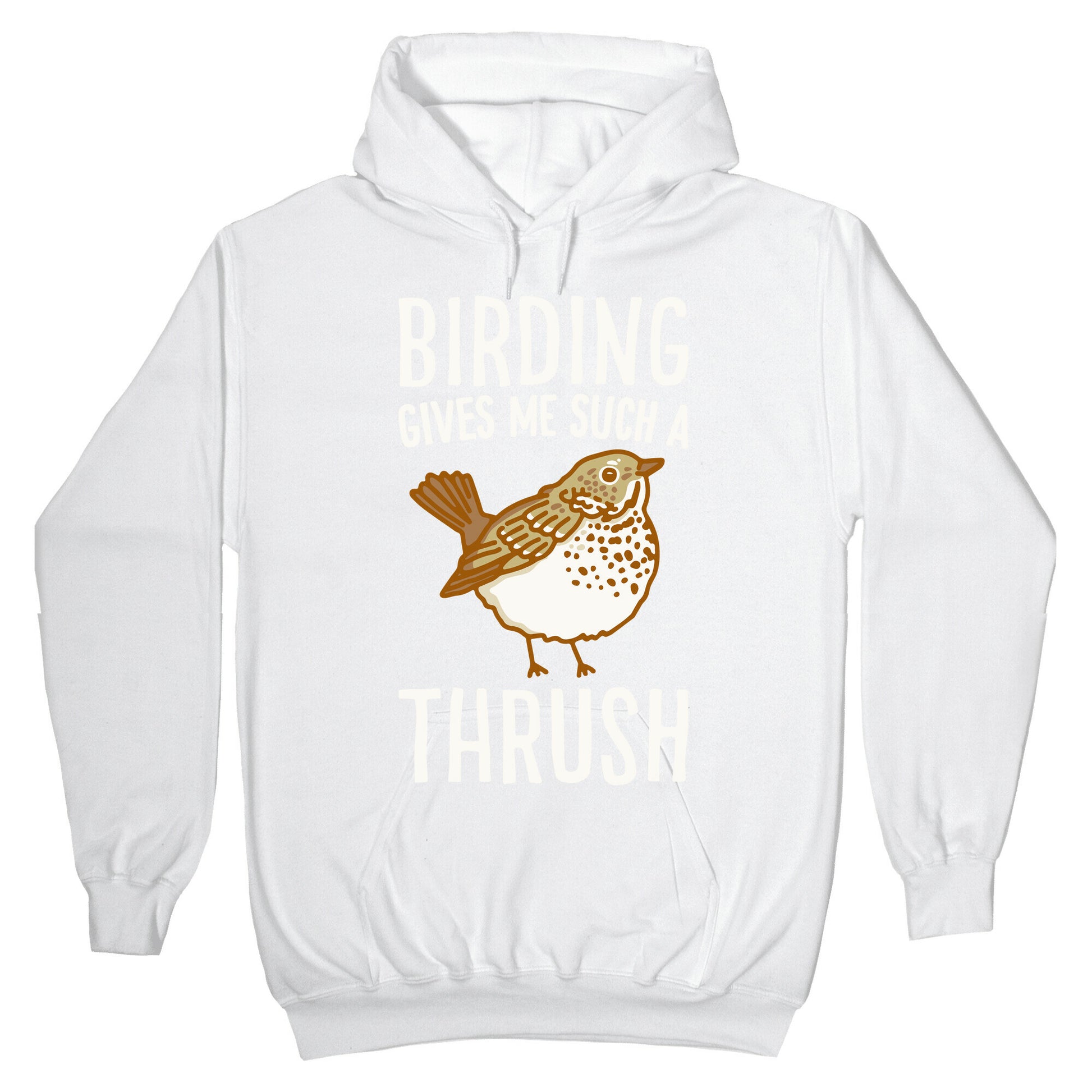 Birding Gives Me Such A Thrush Hoodie
