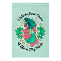 I Hold the Sweet Nectar of Life in My Hands Garden Flag
