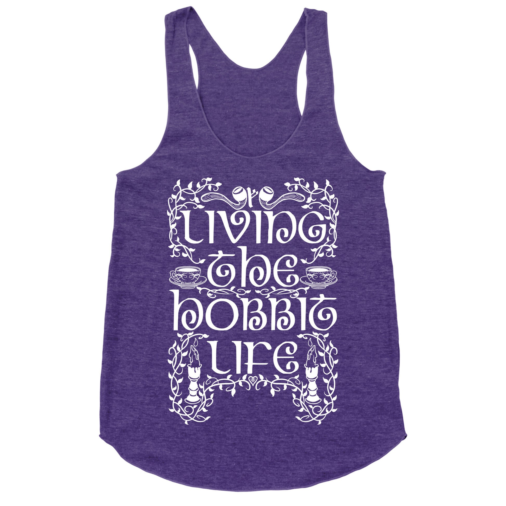 Living the Hobbit Life Racerback Tank