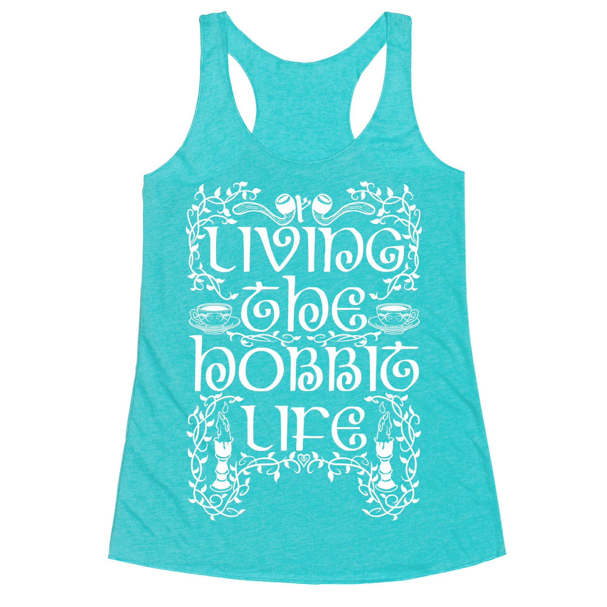 Living the Hobbit Life Racerback Tank