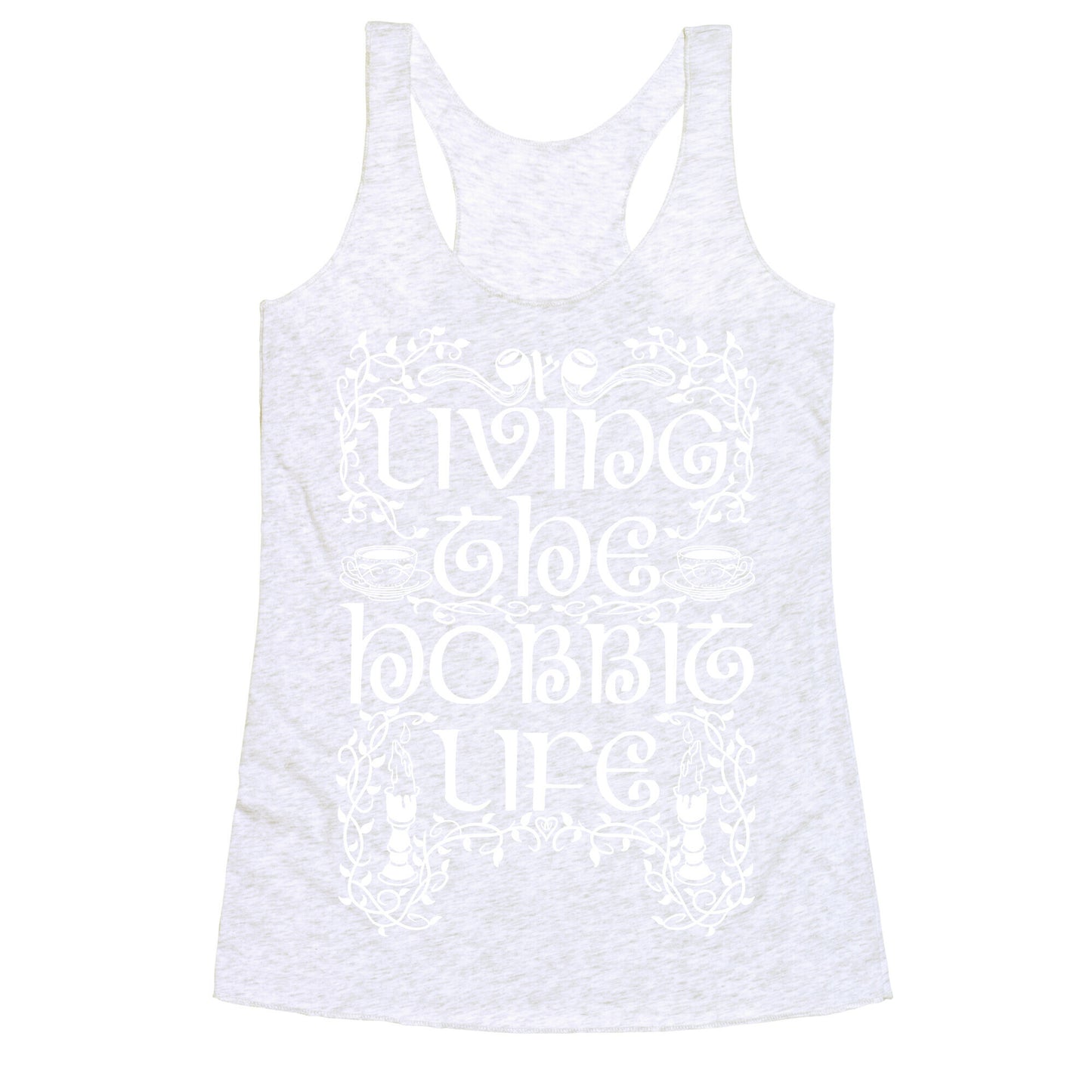Living the Hobbit Life Racerback Tank