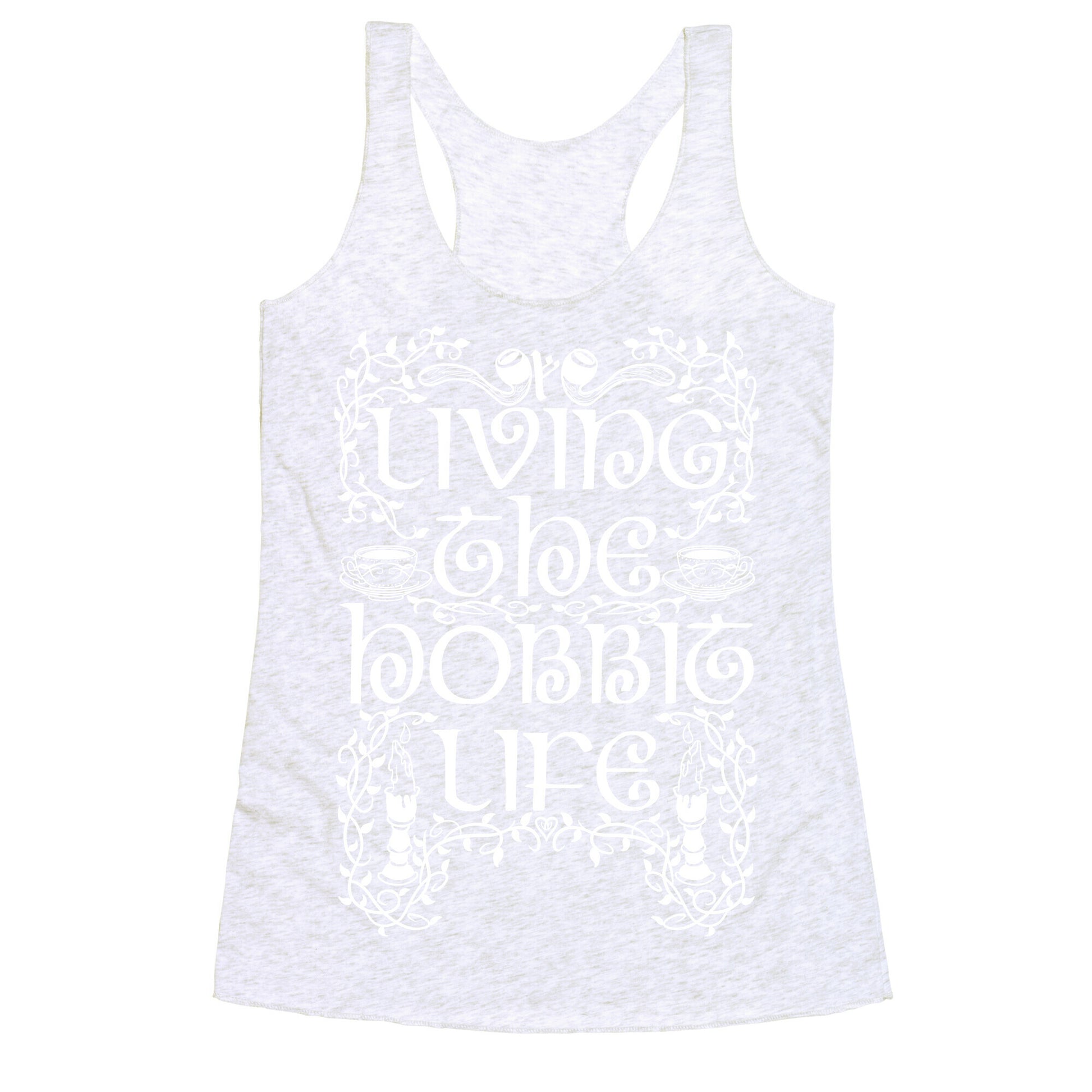 Living the Hobbit Life Racerback Tank