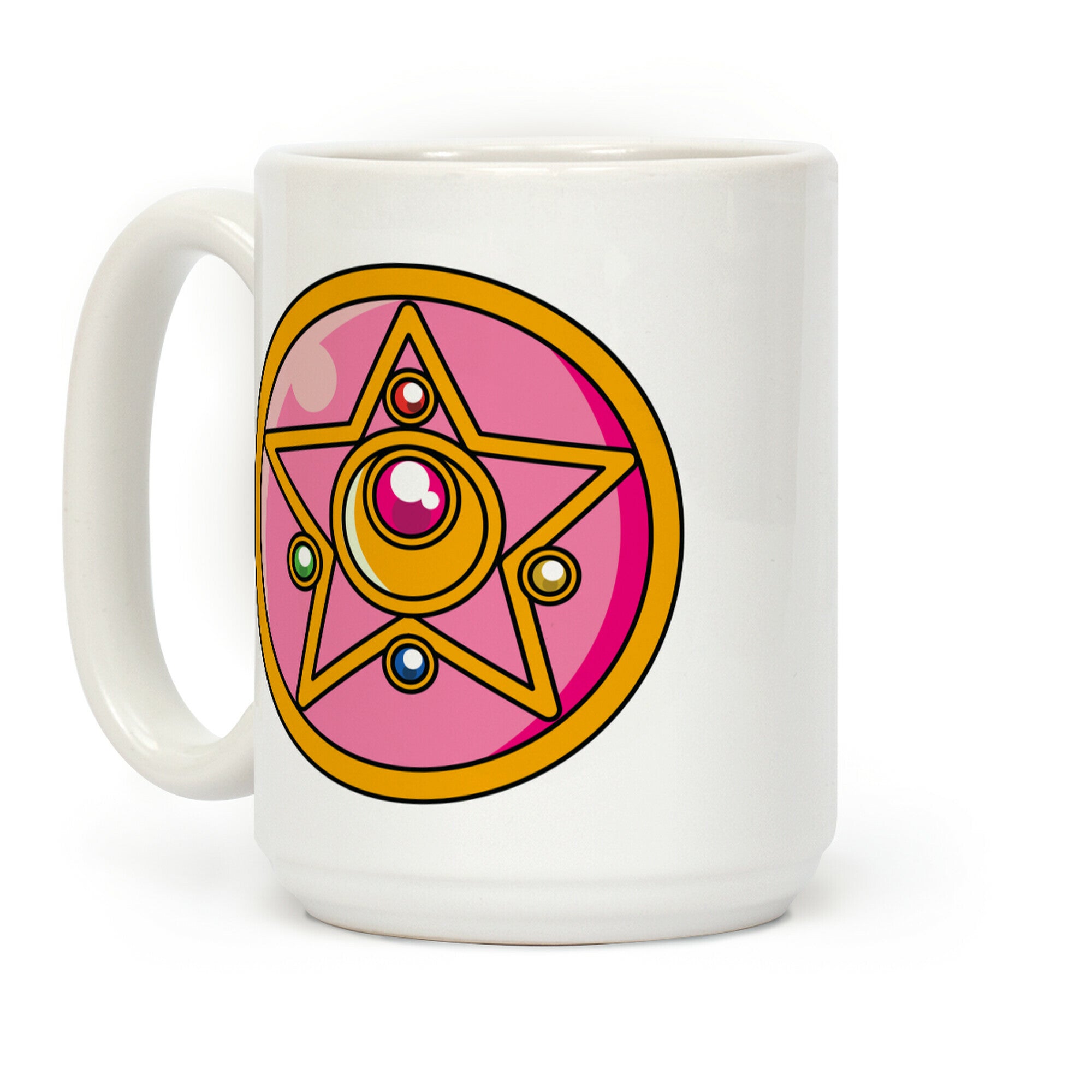 Sailor Moon Crystal Star Brooch Coffee Mug