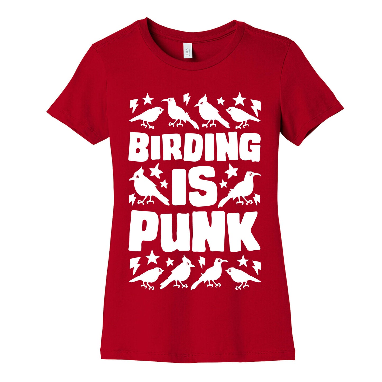 Birding Is Punk Women's Cotton Tee