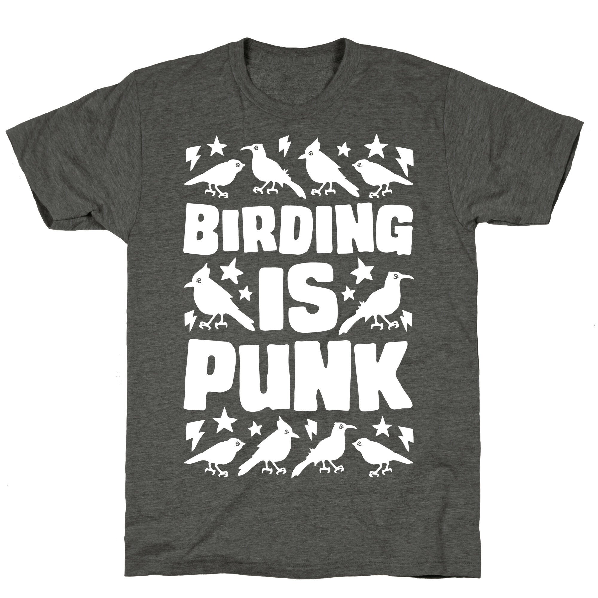 Birding Is Punk Unisex Triblend Tee
