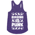 Birding Is Punk Racerback Tank