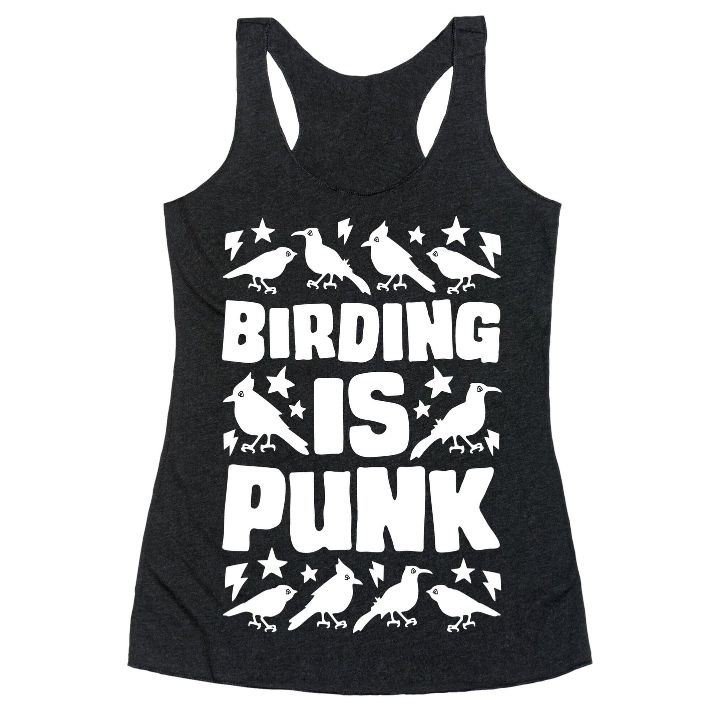 Birding Is Punk Racerback Tank