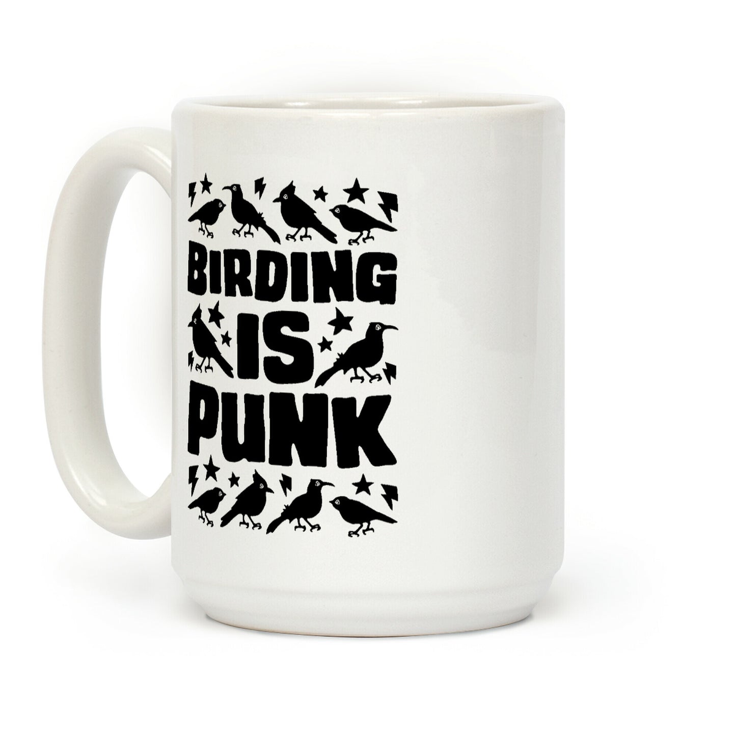 Birding Is Punk Coffee Mug