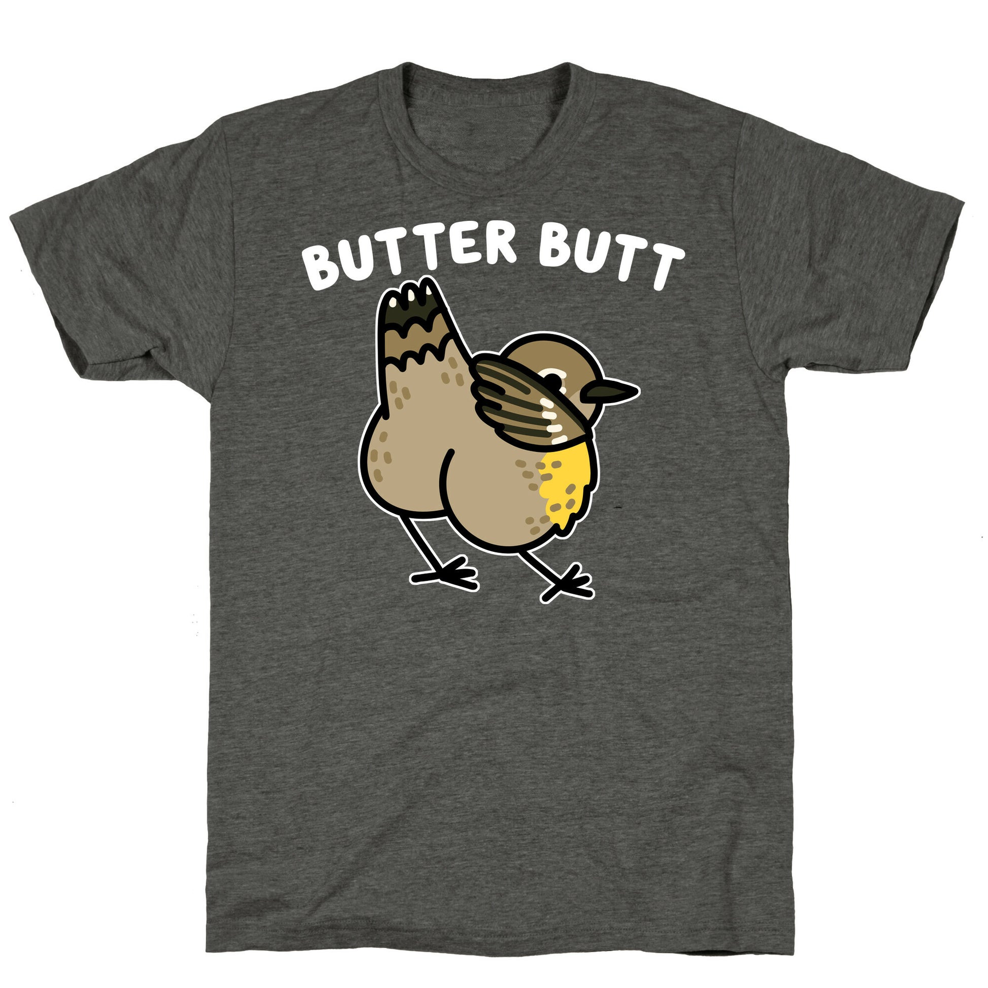 Butter Butt (Yellow Rumped Warbler) Unisex Triblend Tee