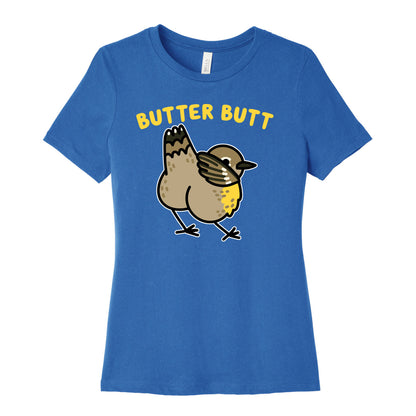 Butter Butt (Yellow Rumped Warbler) Women's Cotton Tee