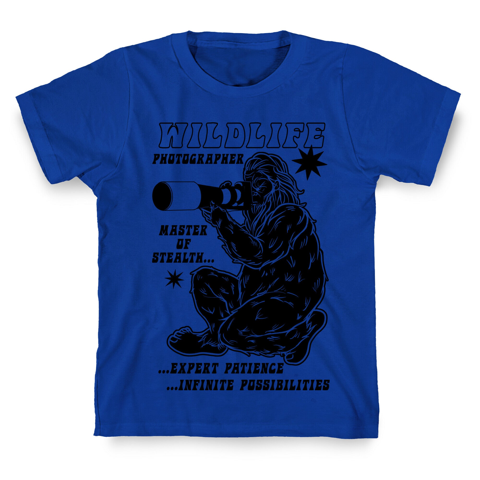 Wildlife Photographer Bigfoot T-Shirt