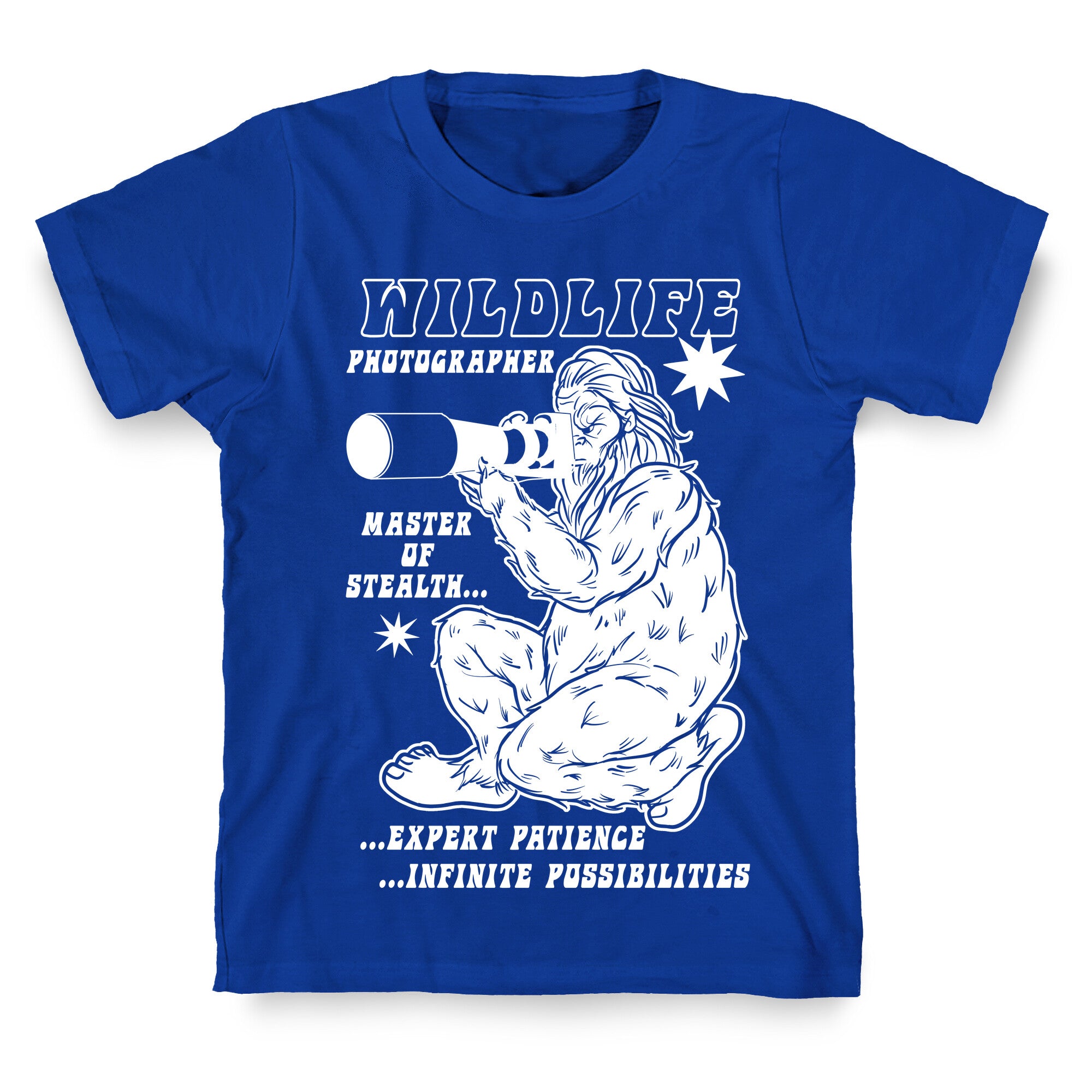 Wildlife Photographer Bigfoot T-Shirt