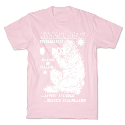 Wildlife Photographer Bigfoot T-Shirt
