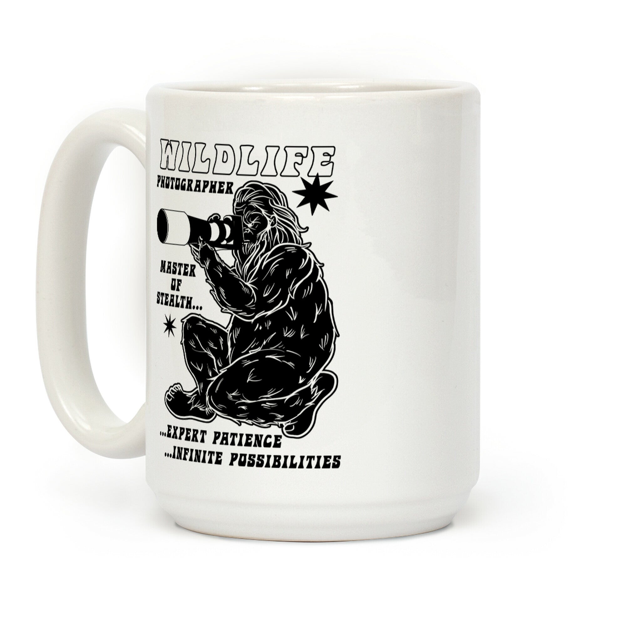 Wildlife Photographer Bigfoot Coffee Mug