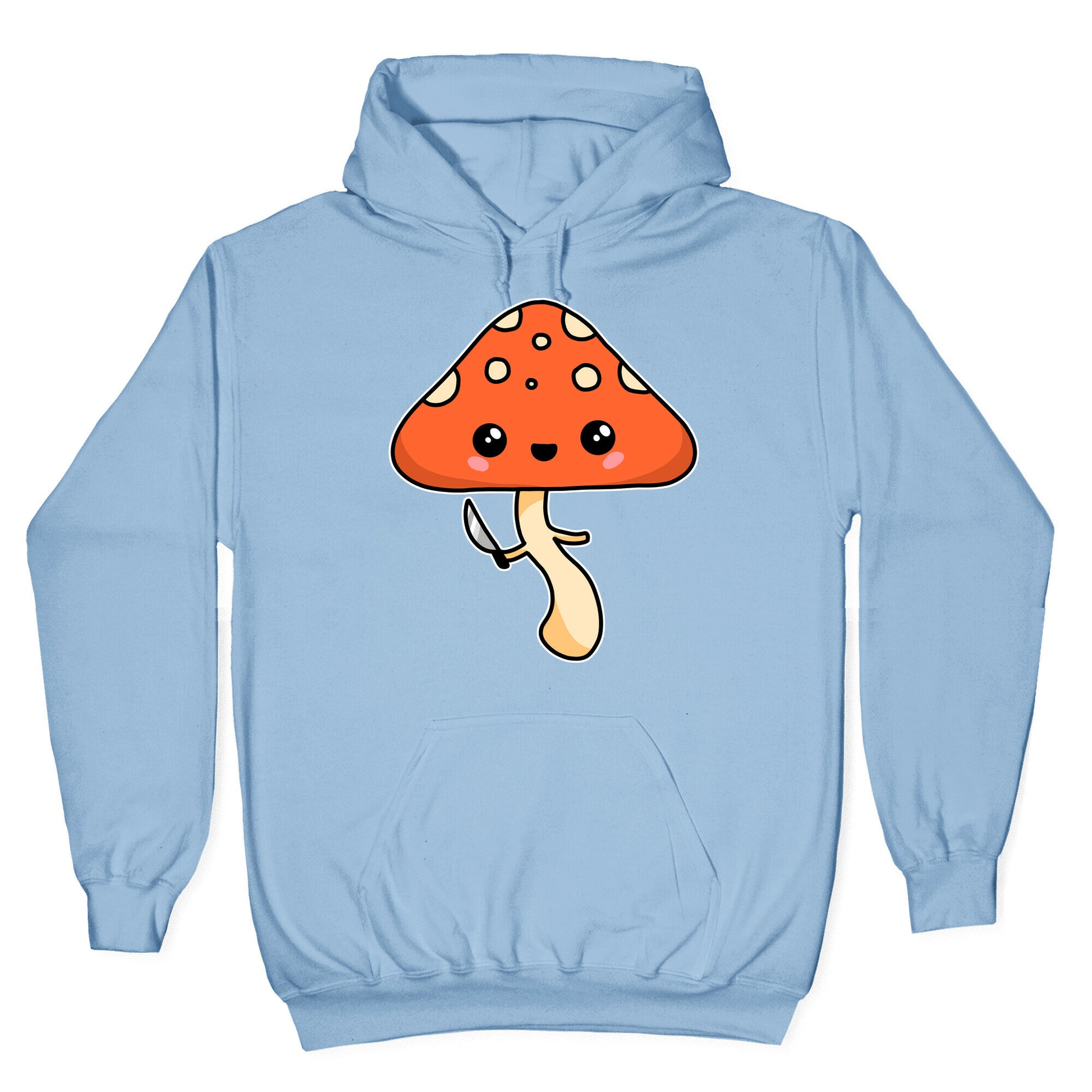 Mushroom With Knife Hoodie