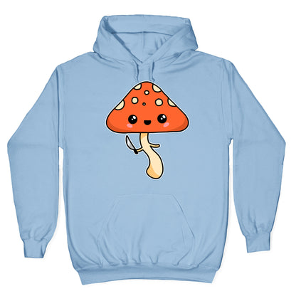 Mushroom With Knife Hoodie