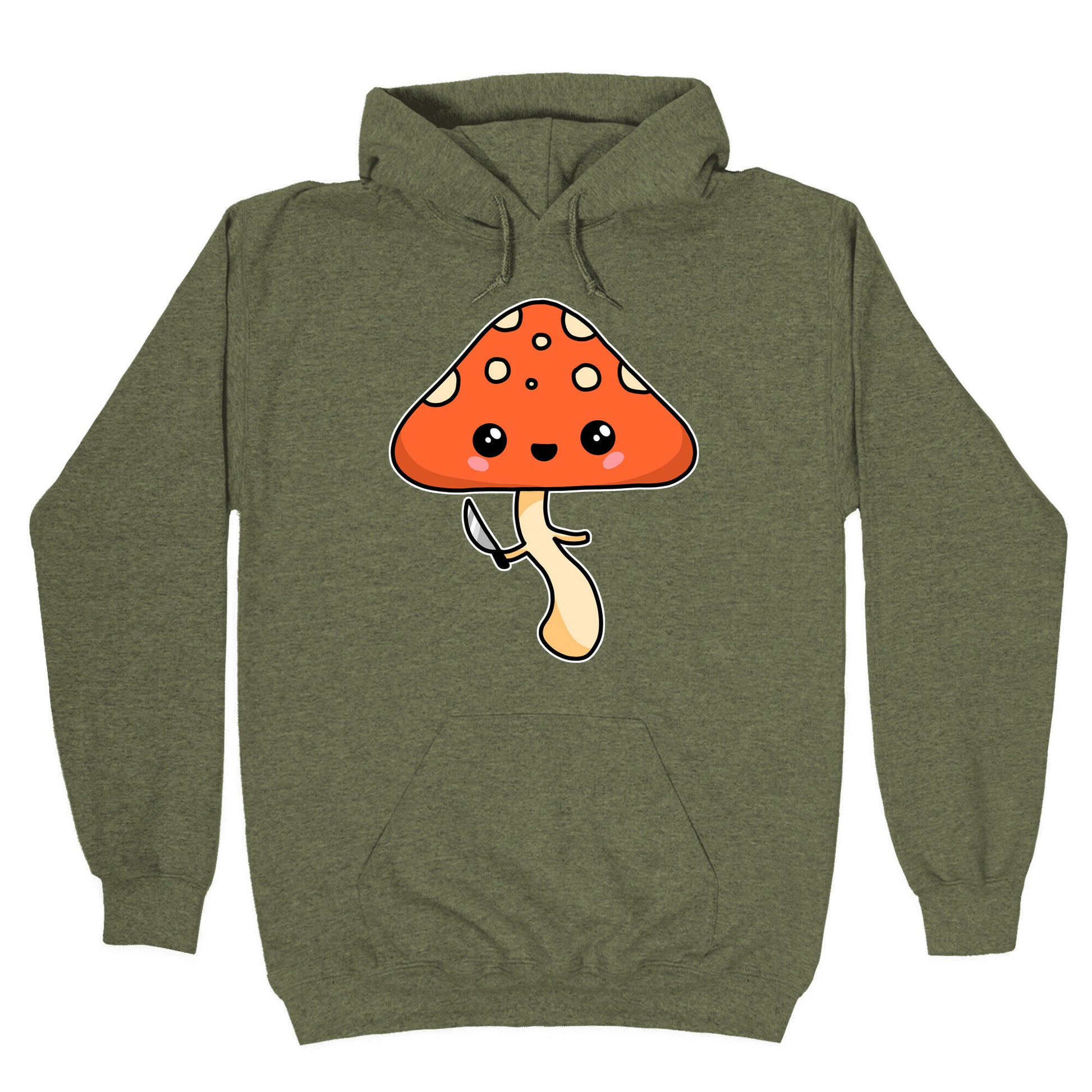 Mushroom With Knife Hoodie