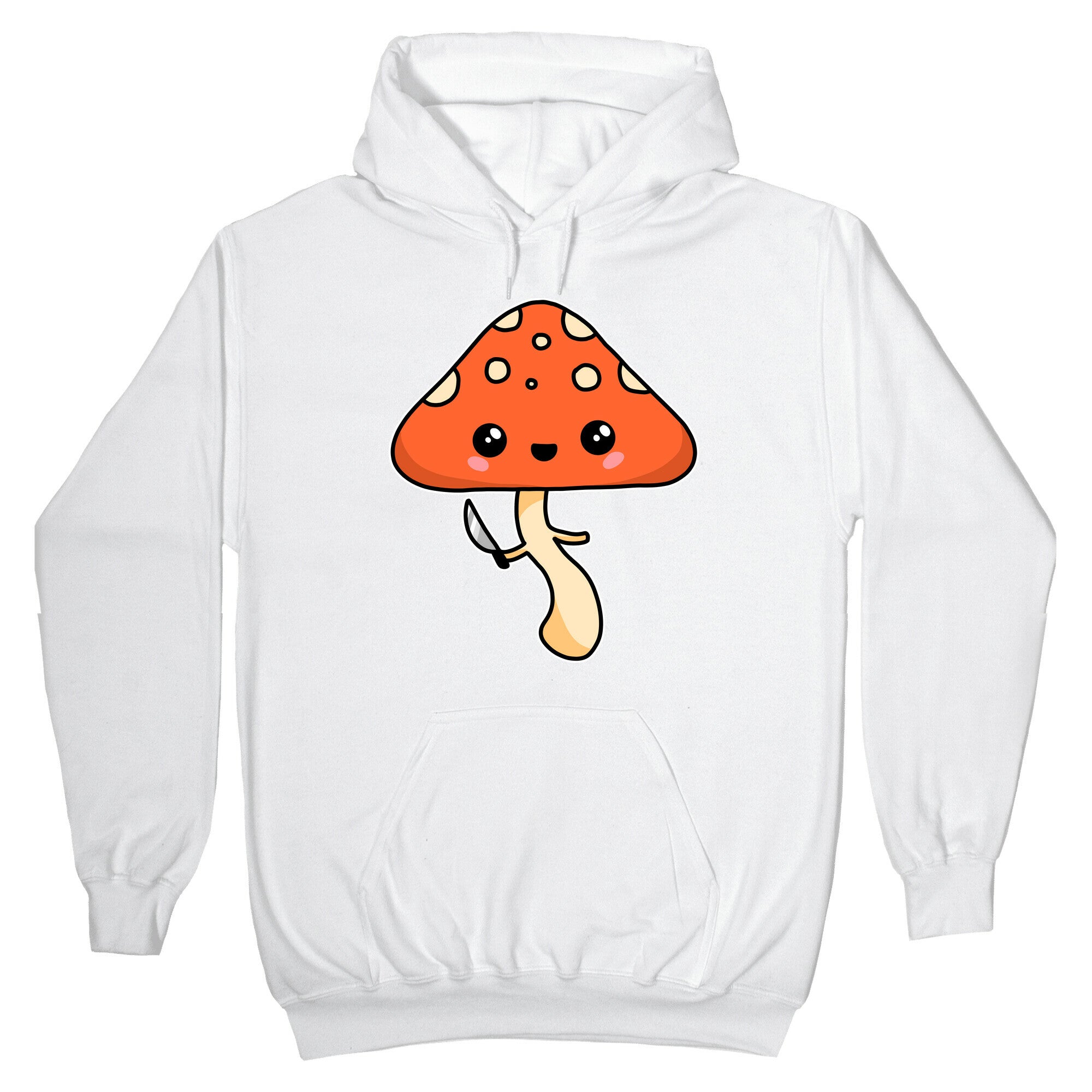 Mushroom With Knife Hoodie