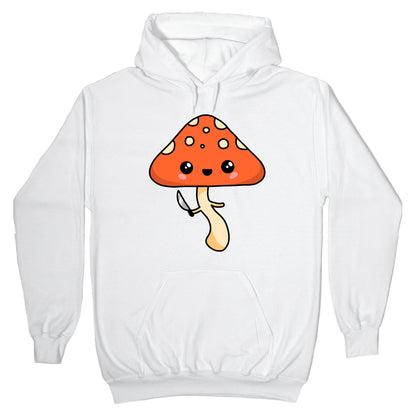 Mushroom With Knife Hoodie