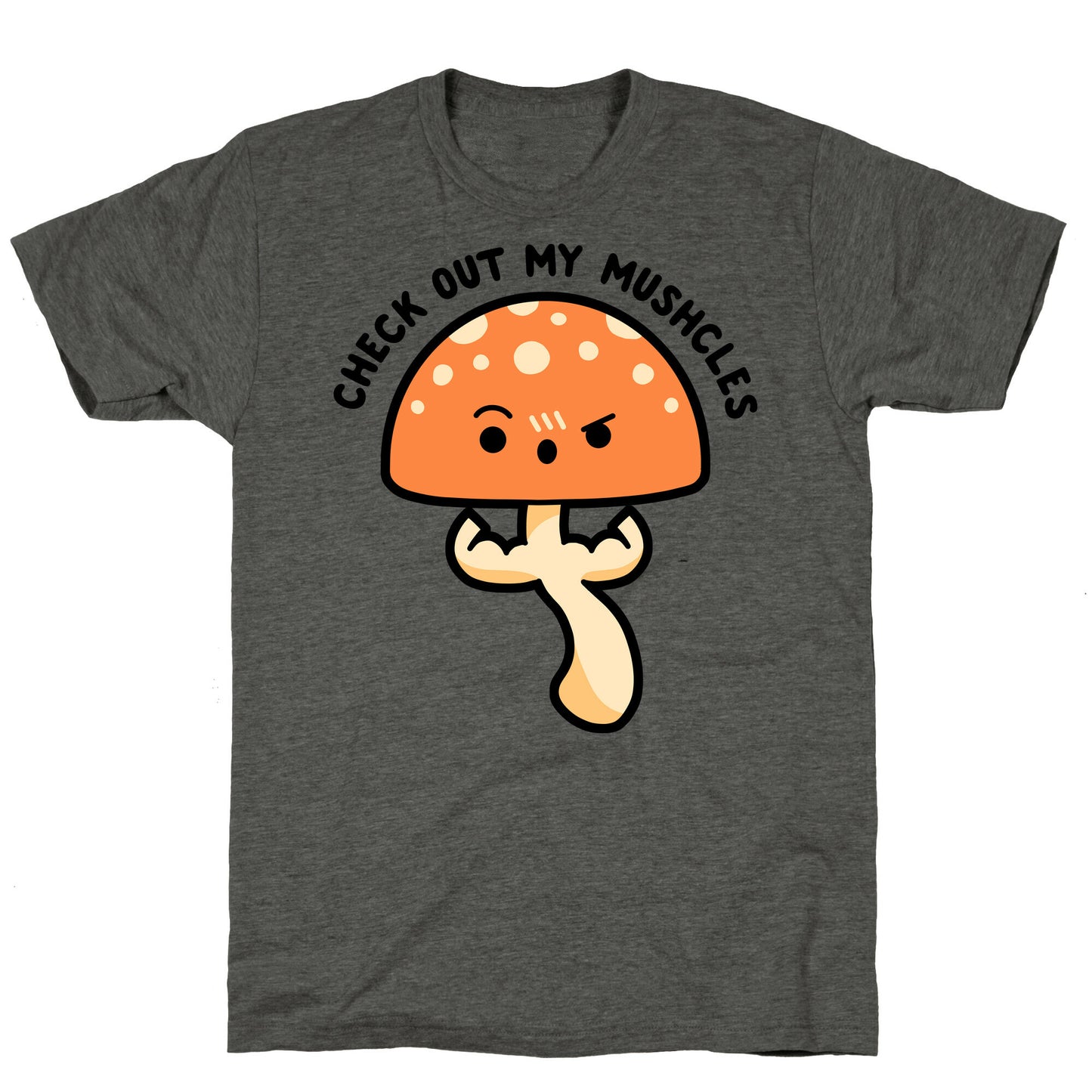 Check Out My Mushcles Unisex Triblend Tee