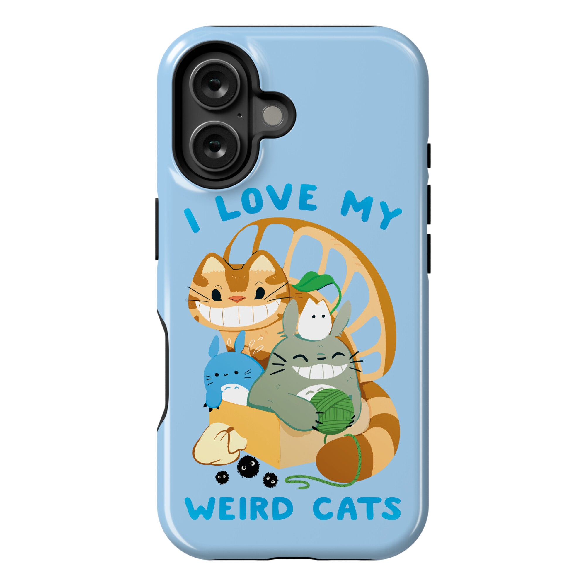 I love my weird cats Phone Case