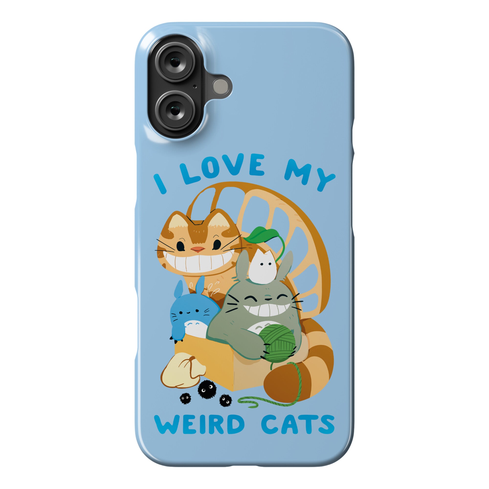 I love my weird cats Phone Case