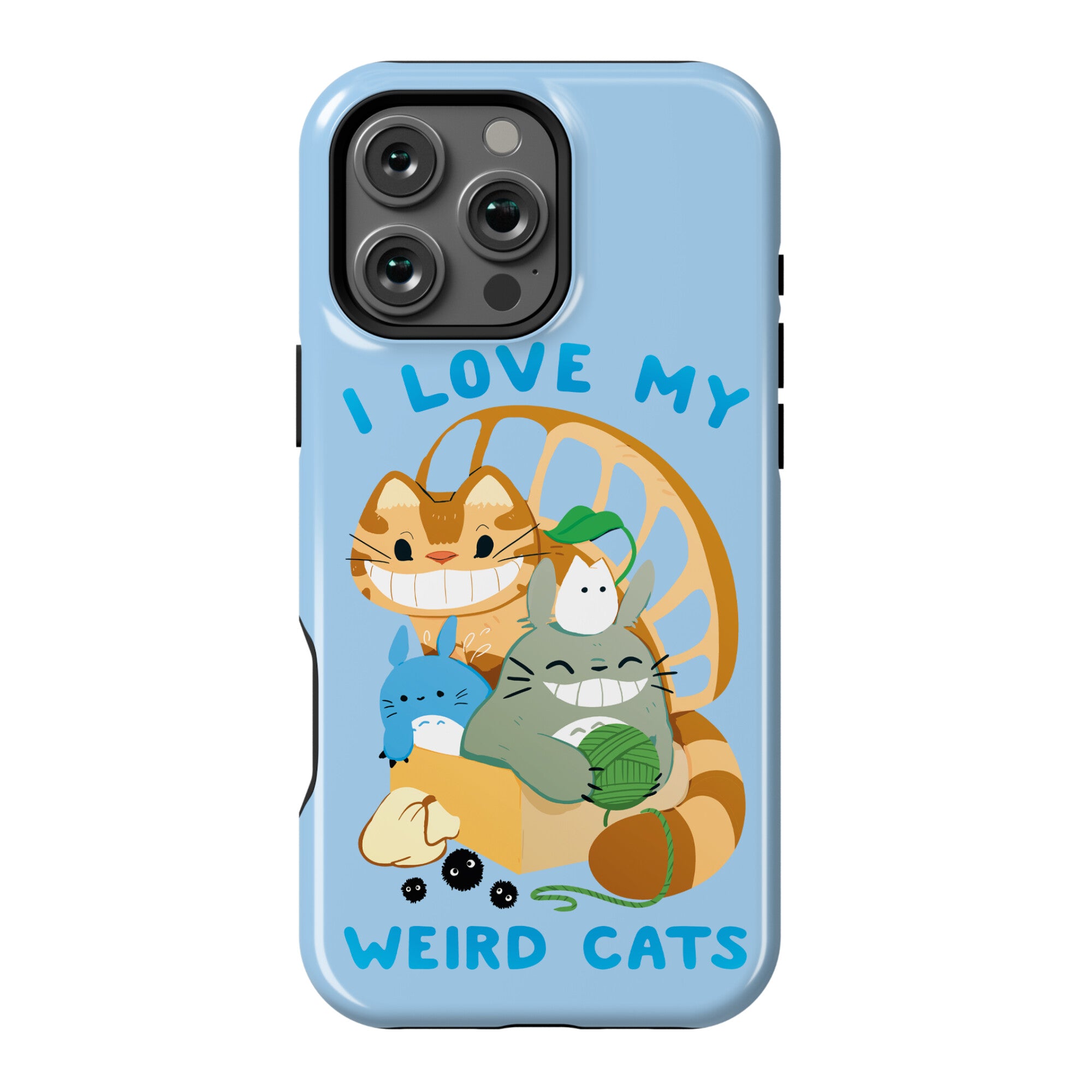 I love my weird cats Phone Case