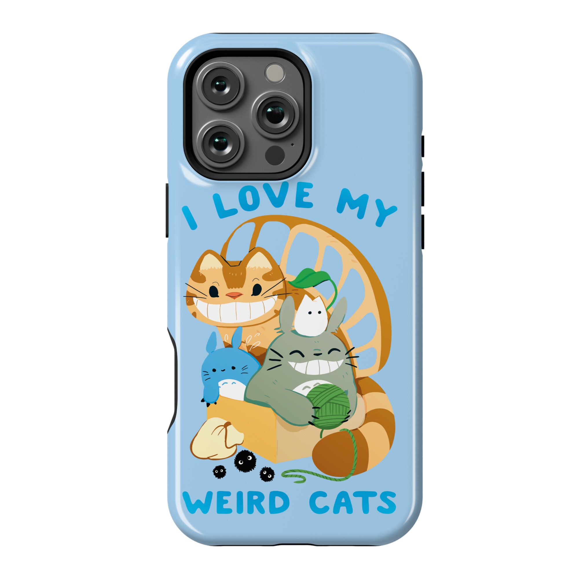 I love my weird cats Phone Case