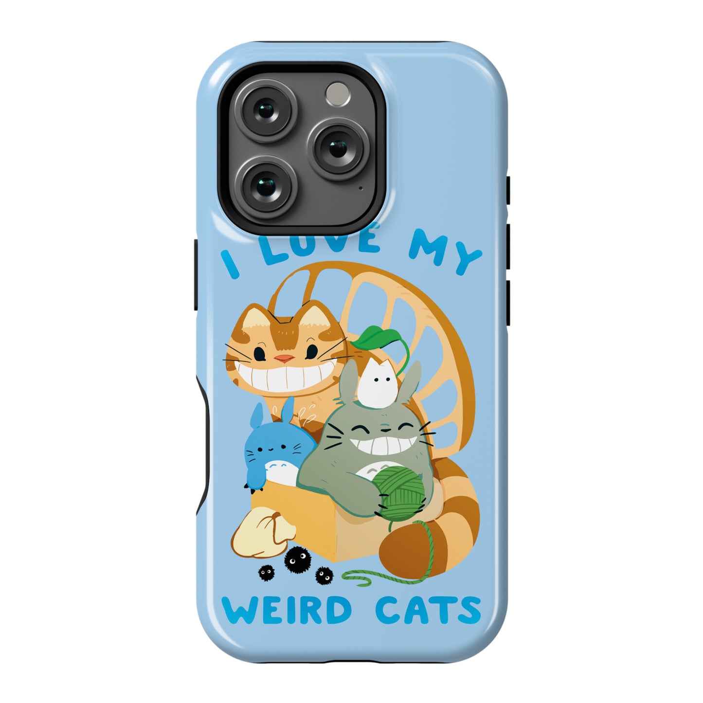 I love my weird cats Phone Case