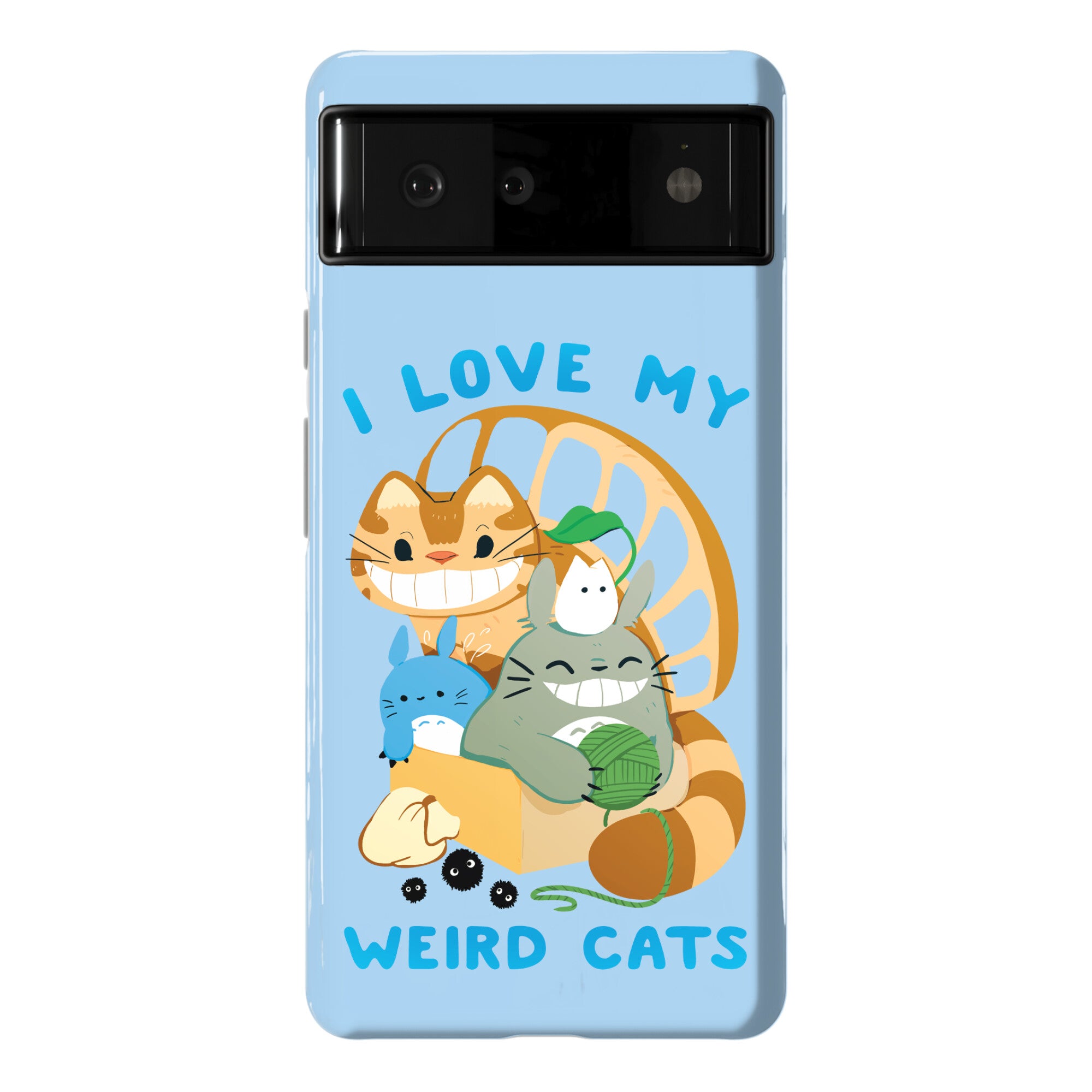 I love my weird cats Phone Case