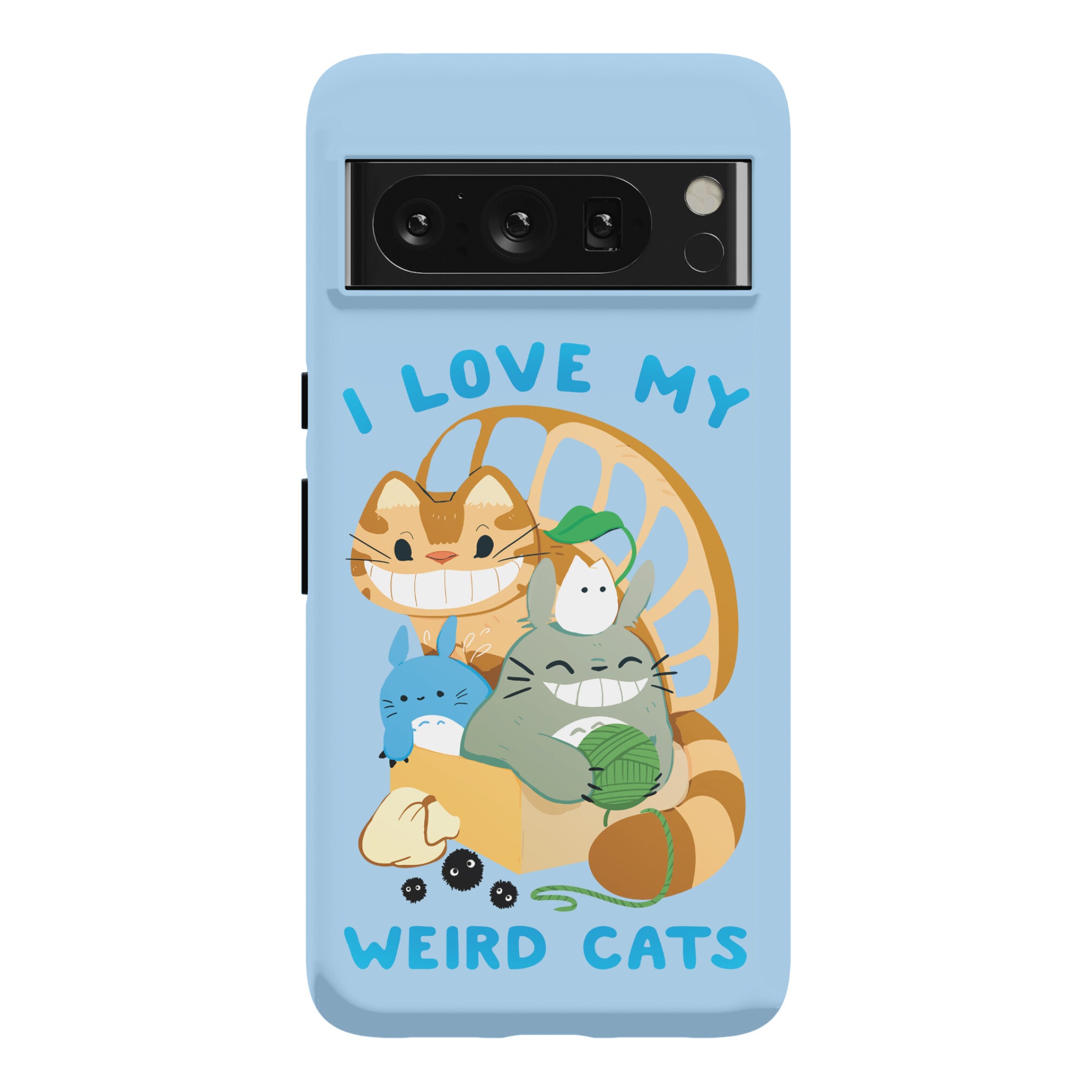 I love my weird cats Phone Case